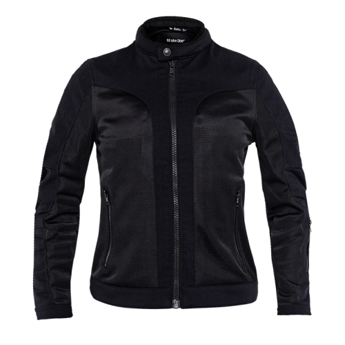 Kurtka John Doe damska Aero Mesh czarna JW8001